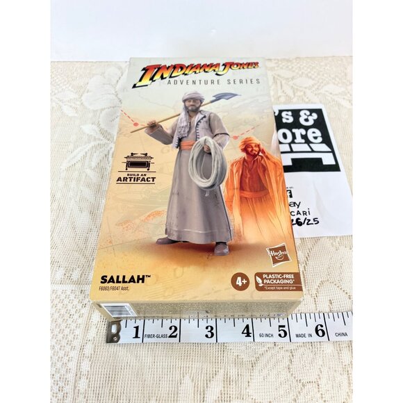 Indiana Jones Adventure Series Sallah Brand New With Box Defects - Picture 7 of 9